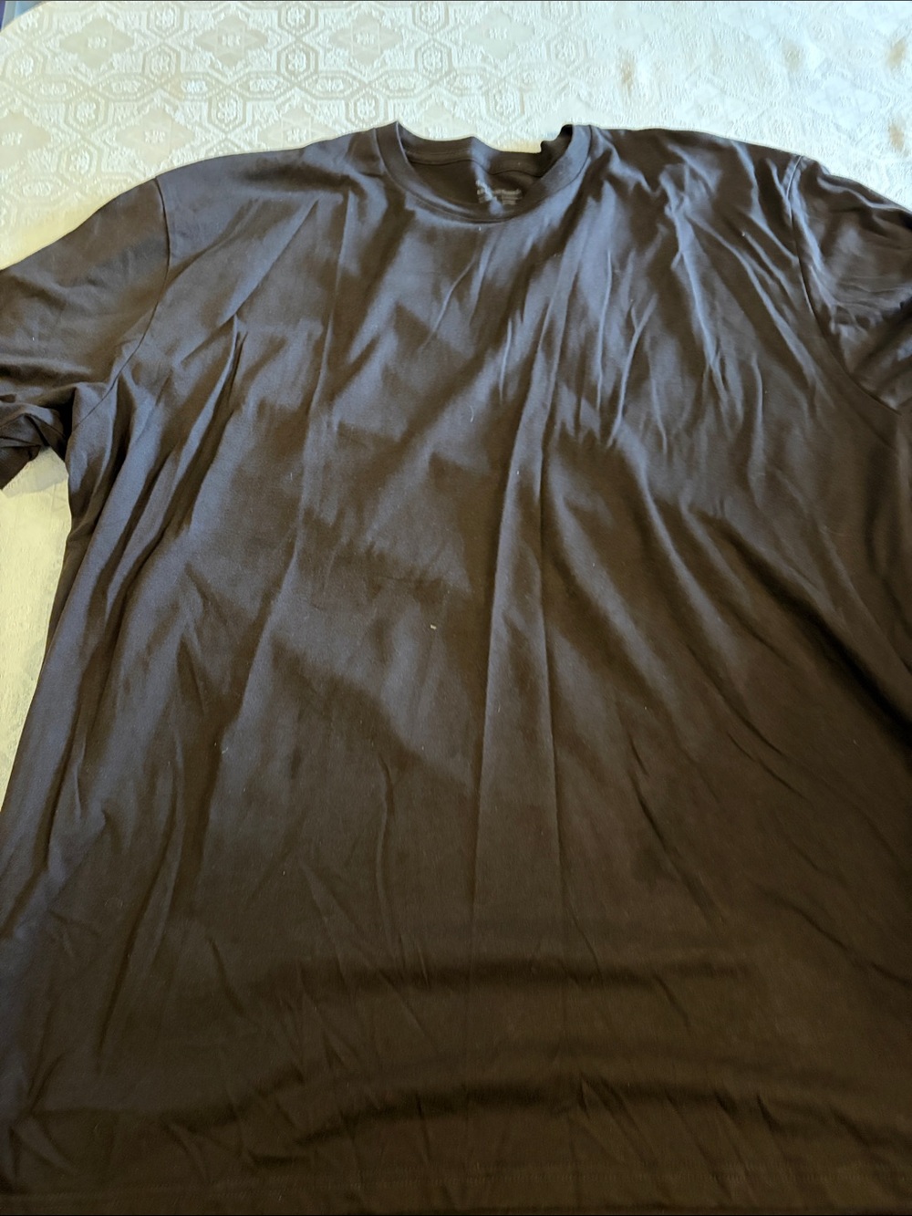 Men's Crew Neck Short Sleeve T-Shirt - Black